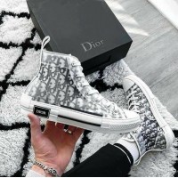 Кеды Converse x Dior Gray высокие