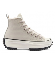 Кеды Converse Run Star Hike Cozy Club White высокие зимние