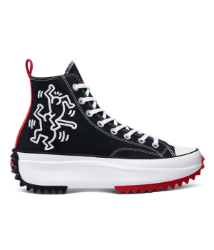 Кеды Converse x Keith Haring Run Star Hike черные высокие