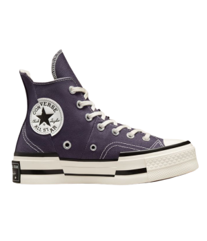 Кеды Converse Chuck 70 Plus фиолетовые высокие на платформе