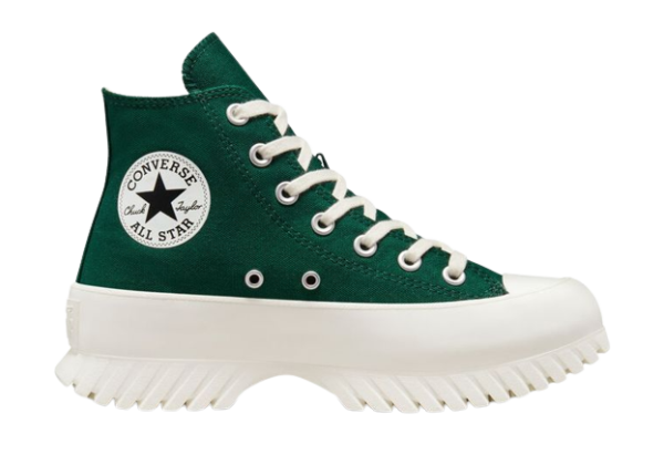 Кеды Converse All Star Lugged 2.0 на платформе зеленые