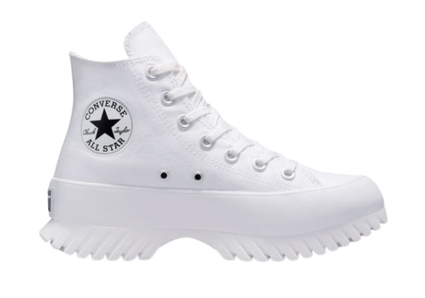 Кеды Converse All Star Lugged 2.0 на платформе белые кожаные