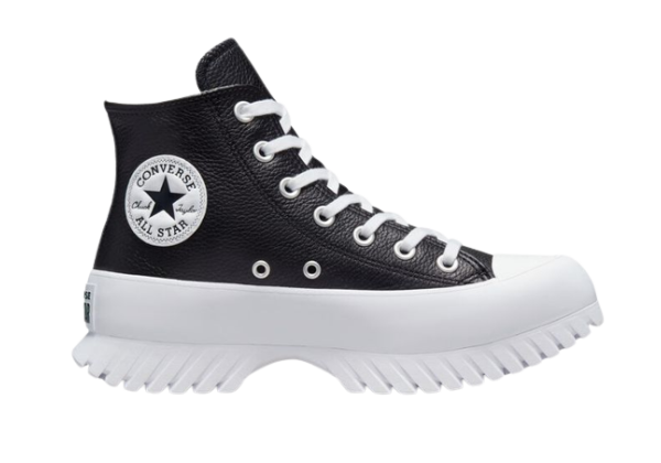Кеды Converse All Star Lugged 2.0 на платформе черные кожаные