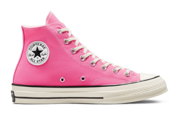 Кеды Converse Chuck Taylor 70 Seasonal Colour High Top Pink розовые высокие