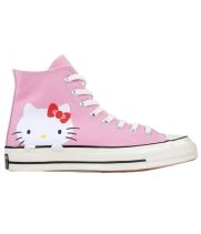 Кеды Converse x Hello Kitty Chuck 70 Pink розовые высокие