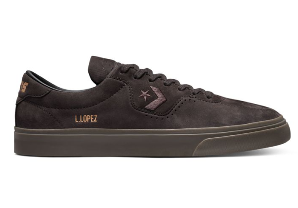 Кеды Converse Cons Louie Lopez Pro Nubuck Leather низкие коричневые