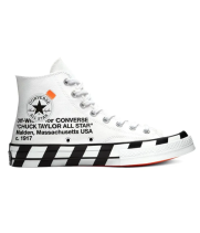 Кеды Converse Chuck Taylor 70 x OFF-WHITE white белые высокие