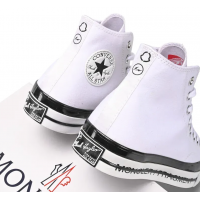 Кеды Fragment Design x Moncler x Converse Chuck 70 High White