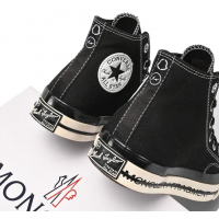 Кеды Fragment Design x Moncler x Converse Chuck 70 High Black