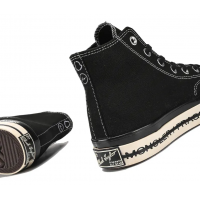 Кеды Fragment Design x Moncler x Converse Chuck 70 High Black