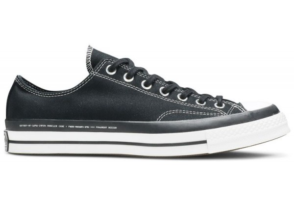 Кеды Fragment Design x Moncler x Converse Chuck 70 Low Black