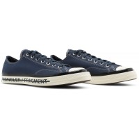 Кеды Fragment Design x Moncler x Converse Chuck 70 Low Insignia Blue