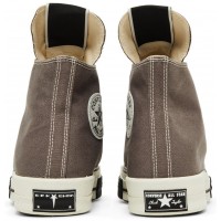 Кеды Rick Owens x Converse TURBODRK Chuck 70 Laceless Iron