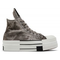Кеды Converse Rick Owens x Drkshdw DBL Drkstar Chuck 70 High Washed Canvas Pack Concrete