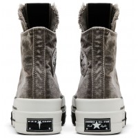 Кеды Converse Rick Owens x Drkshdw DBL Drkstar Chuck 70 High Washed Canvas Pack Concrete