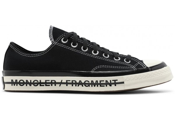 Кеды Converse Chuck Taylor All Star 70 Ox Moncler Fragment Black