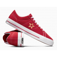 Converse One Star Pro Suede Ox Varsity Red