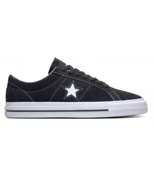 Converse One Star Pro Suede Ox Black White