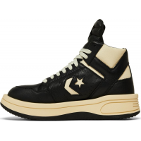 Кеды Converse Rick Owens x Turbowpn Mid Black Cloud Cream