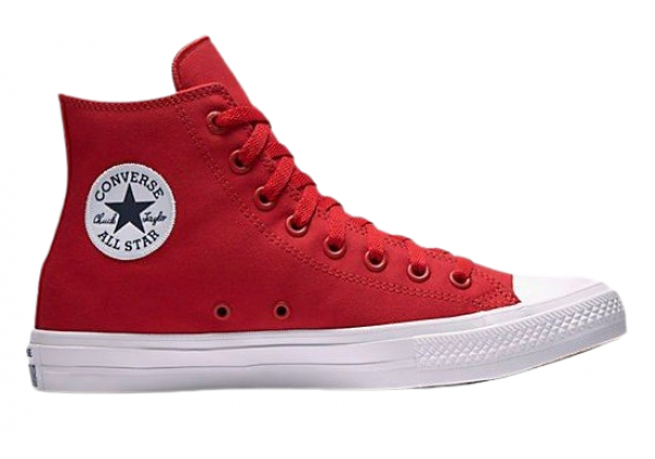 Кеды Converse Chuck Taylor All Star II Lunarlon High Top Red