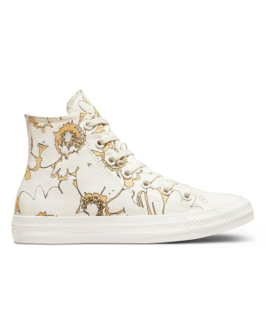 Кеды Converse Chuck Taylor All Star Crafted Florals белые