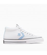 Кеды Converse Star Player 76 Mid Trainers In White & Blue