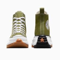 Кеды Converse Run Star Hike Hi Green зеленые