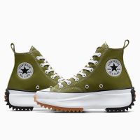 Кеды Converse Run Star Hike Hi Green зеленые