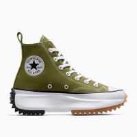 Кеды Converse Run Star Hike Hi Green зеленые