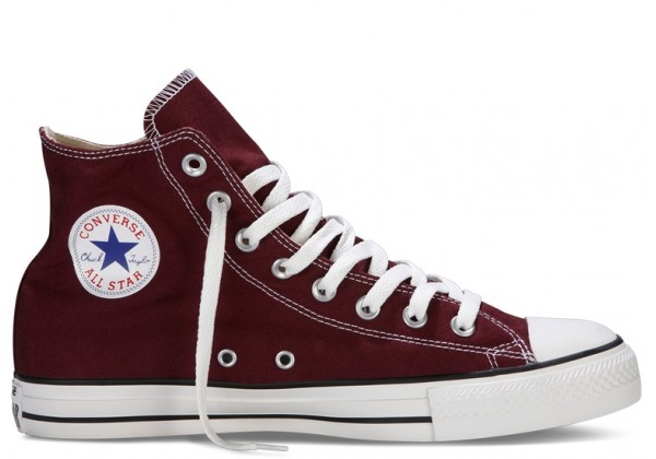 Кеды Converse All Star высокие бордовые 