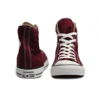 Кеды Converse All Star высокие бордовые 
