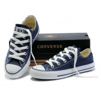 Converse кеды низкие синие 